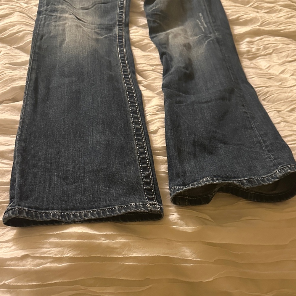 Miss Me Dark Blue Straight Jeans - Picture 2 of 4